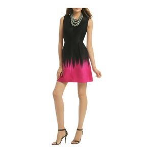Milly Coco Ombre Sleeveless Party Cocktail Dress